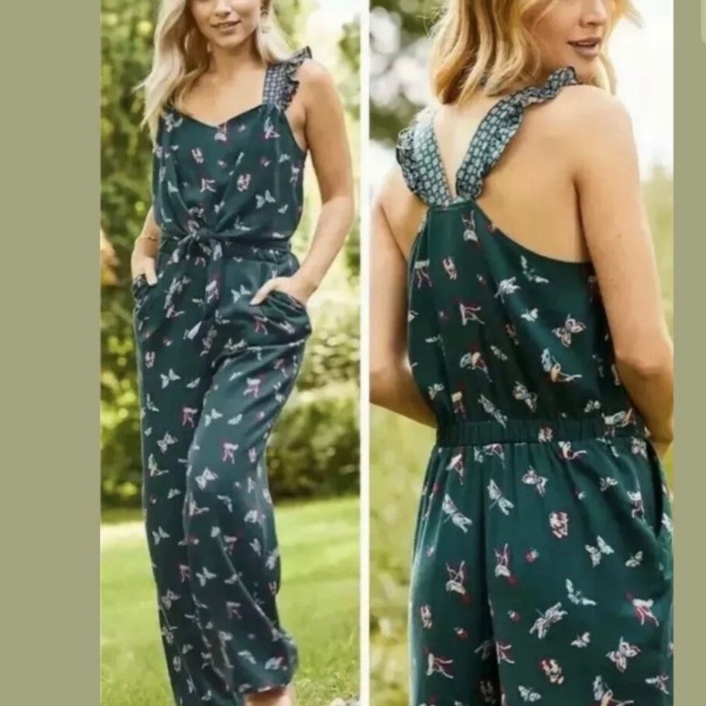 Matilda Jane Evergreen Dream Jumpsuit Size small